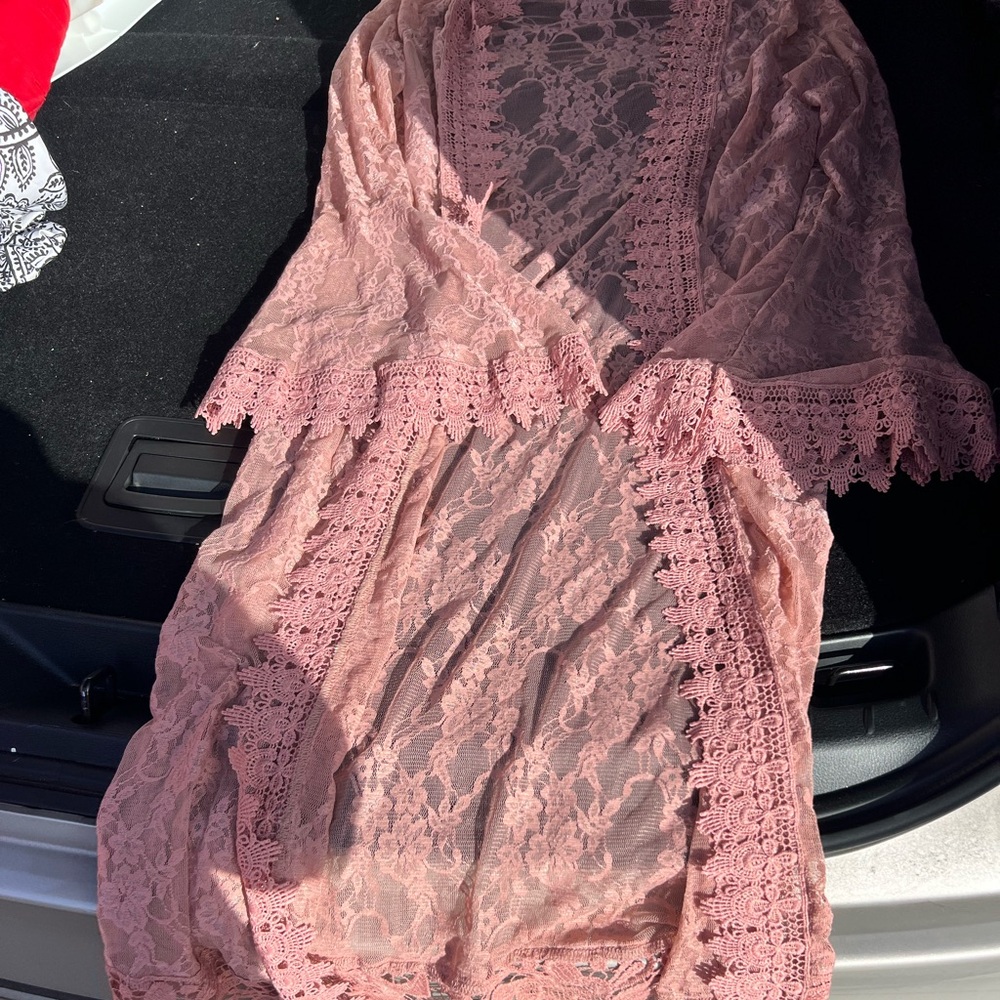 Cowgirl pink kimono